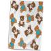 3D Rose Cute Teddy Bears Hand Towel - 15 x 22 | Repeat Toss Pattern - Buy Online on GoSupps.com