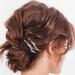 10 Pieces Clear Rhinestone Crystal Bobby Pins Scettar Silver Metal Hair Clips Hair Accessories for Women Crystal Hair Pin Decorations for Brides Girls 2 Styles (S-shaped and Single Row) - Buy Online on GoSupps.com