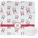YouCustomizeIt Personalized Santa Clause Making Snow Angels Washcloth w/Name or Text