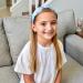 FROG SAC Color Changing Blue Knot Headband for Girls | Butterfly Headbands for Kids | Cute Satin Flower Hair Band | Daisy Headband Hair Accessory - Buy Online on GoSupps.com