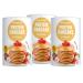 Body Attack Protein Pancake Mix-Buttermilk 3x300g protein pancakes with 35% protein baking mix with little sugar & fat low for fluffy-delicious pancakes in 5 minutes-greater for 36 protein pancakes buttermilk 300 g (3 Pack)