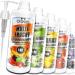 C.P.Sports concentrate sugar-free 1:80 (approx. 80 liter drinking drink) + dosing pump-beverage concentrate beverage syrup Fitness Sport drink-L-carnitine & vitamins-1 liter of mango