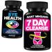 Saint Mingiano 7 Day Cleanse Program Colon Detox - with - Eye Care & Vision Vitamins