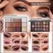 All-in-One Makeup Kit for Women | Full Makeup Gift Set for Girls & Teens | Travel-Friendly Professional Makeup Kit with Eyeshadow Lipstick Brow Pencil & Brushes - Buy Online on GoSupps.com