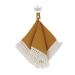 Doodalou Muslin Boho Baby Pacifier Blanket - Mustard