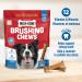 Milk-Bone Brushing Chews Dental Treats for Medium Dogs Daily Oral Care 180 Treats (Pack of 4) 180 Treats (Pack of 4) Medium Dog - Buy Online on GoSupps.com
