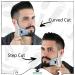 Beardclass Beard Shaping Tool - 8 in 1 Multi-liner Template Comb Kit - Clear Transparent Design for Precise Beard Shaping - Compatible with All Beard Razors and Trimmers - Buy Online on GoSupps.com