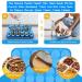 WUBAYI Licky Mats for Dogs Feeding Mats for Dogs Snuffle Mat Wet Food Lick Mat Pad with Suction Cup Encourages Natural Foraging Skill for Dogs and Cats (Blue) - Buy Online on GoSupps.com