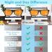 THL SLEEP XL Orange Blue Light Blocking Glasses - Gaming & Computer Eye Strain Relief - 99.5% Amber Lens - Men's Stylish Eye Fatigue Solution - Buy Online on GoSupps.com