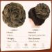 Sofeiyan Claw Clip Messy Bun Hairpiece - Wavy Curly Updo Extension - Synthetic Chignon Ponytail for Women in Brown/Caramel Blonde - Buy Online on GoSupps.com