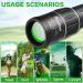 16X52 High Powered Monocular Telescope for Adults - Compact HD Monocular Scope for Bird Watching, Hiking & Travel - Great Gift Idea - Buy Online on GoSupps.com