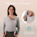 Boba Bliss Hybrid Baby Carrier: 2-in-1 Newborn to Toddler Baby Wrap & Carrier in Grey - Hip-Healthy, No-Tie Design - Soft & Stretchy Sling for Babies 7-35 lbs - Buy Online on GoSupps.com