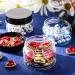 4-Piece 1oz Clear Wide-Mouth Plastic Jars with Leak-Proof Lids - Travel Storage for Beauty Products, Face Creams, Oils, Salves, DIY Slime - Black - Buy Online on GoSupps.com