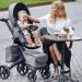 Stokke Xplory X Wrap Pocket - Versatile Shoulder Bag & Backpack - UPF 50+ Water-Repellent Easy to Clean - Rich Black - Buy Online on GoSupps.com