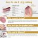 YTD Likomey Gel Polish Set 15ml Color Changing Nude Pink Burgundy Red and Glitter Nails Gel Kit Fall Winter Thermal Ombre Change Colors Translucent Salon Manicure UV Nail Vernis 2 Pcs 0.5 Oz 2-nude Pink Burgundy Red 15 ml (Pack of 2) - Buy Online on GoSupps.com