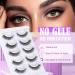 Self Adhesive Eyelashes | No Glue Needed | Natural Wispy Faux Mink Lashes | Reusable & Fluffy | Includes Lash Clip & Tweezers - 85-B - Buy Online on GoSupps.com
