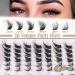 Self Adhesive Lash Clusters | Glue-Free Wispy Fox Eye Lashes | Reusable DIY L Curl Individual Lashes Kit - Buy Online on GoSupps.com