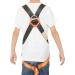 HeeJo Kids Body Youth Safety Zipline Climbing Belt - Orange (8-14 Years) - Buy Online on GoSupps.com