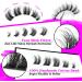 Cluster Lashes D Curl Individual Lashes 9-16MM Lash Clusters Wispy Eyelashes Individual Cat Eye Lashes 3D Fluffy Eyelash Clusters 9 Pairs Strip Lashes by wtvane - Buy Online on GoSupps.com