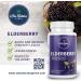 Via Natura Organics Elderberry Capsules 1000mg | Organic Herbal Supplement | 120 Capsules - Buy Online on GoSupps.com