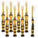 8 Children's Toothbrushes Bumblebee Toothbrushes for Children with Suction Cup 8 Pieces