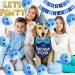 STMK Dog Birthday Party Supplies Dog Birthday Bandana Boy with Birthday Party Number Hat Bowtie Cake Toy Lets Pawty Paw Balloons Dog Happy Birthday Banner for Dog Puppy Birthday Party Supplies Blue - Buy Online on GoSupps.com