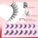 Goddvenus Russian Strip Lashes - Cat Eye Wispy False Eyelashes for Natural Volume (33C) - Buy Online on GoSupps.com