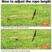 10in Heavy Duty Tent Stakes - 4/8/12/16 Pack with Carrying Bag for Various Terrains | Includes 8 Stakes for Rocky, Desert, Snowfield, Grassland | Durable and Reliable Option - Buy Online on GoSupps.com