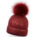 styleBREAKER Faux Fur Pompom for Hats & Beanies - Winter Black-White Pompom | One Size - Buy Online on GoSupps.com
