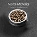 Leopard Patterned Mini Round Pill Box | 3 Compartment Travel Pill Organizer | Portable Medicine Case for Home & Office - Buy Online on GoSupps.com