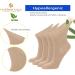 Womens Diabetic Ankle Socks - Soft Thin Bamboo, Wide Top, Neuropathy, Seamless Toe - Beige (Size 6-9) - Buy Online on GoSupps.com