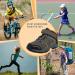 YESKIS Kids Trail Running Shoes | Slip Resistant Hiking Boots for Boys and Girls | Comfortable Sneakers for Little Big Kids | Brown Kids Hiking Shoes - Size 2 - Buy Online on GoSupps.com