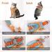 Kcysta Cat Harness and Lead Set Escape Proof Cat Vest Harness and Leash Set Adjustable Cat Harness Escape Proof with Reflective Strip for Outdoor Walking Training (Orange S) - Buy Online on GoSupps.com