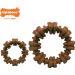 Nylabone Power Chew Textured Ring Dog Toy â€“ Tough Chew for Aggressive Chewers, Bold Flavor, Made in USA - Buy Online on GoSupps.com