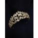Sunshinesmile Gold Leaves Wedding Headpiece Tiara for Bride - Bridal Hair Accessories & Forehead Jewelry - Buy Online on GoSupps.com