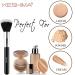 Duo Fiber Stippling Brush by Keshima - Premium Liquid Foundation Blending Face Brush - Buy Online on GoSupps.com