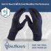 TrailHeads Mens Power Running Gloves - Black Touchscreen Gloves - Lightweight Gloves Large - Buy Online on GoSupps.com