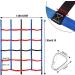 Mont Pleasant Kids Climbing Cargo Net | Ninja Swingset Rope Ladder for Jungle Gyms | Outdoor Obstacle Course Training Net 4.85ft x 6.1ft - Buy Online on GoSupps.com