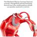Hurtta Weekend Warrior Dog Harness - Coral Camo | Best Fit 18-24 in (45.7-61 cm) for Active Dogs - International Shipping Available - Buy Online on GoSupps.com
