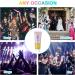 URAQT Body Glitter Gel 50ml - Holographic Mermaid Sequins - Chunky Cosmetic Glitter for Face, Body, and Hair - Sparkling Festival Party Lotion - Gold - Buy Online on GoSupps.com