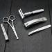 5 Pieces Professional Shaving & Manicure Kit/Unisex. Made with High Class Stainless Steel in London.Travel Size