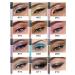 12 Sparkling Colors Liquid Glitter Eyeshadow Set - Long Lasting & Blendable | Shimmer Metallic Eye Makeup Kit for Women & Girls - Vegan & Cruelty-Free - Buy Online on GoSupps.com