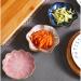 Salad Bowl 4.2 inch White Ceramic Plate Retro Lotus Leaf Disc Chinese Side Dishes Sauce Dishes for Sushi Sauce Snack and Soy Pinch Bowls for Kitchen Prep. Snack Bowl (Color : B) - Buy Online on GoSupps.com