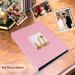 Miaikoe 6x4 Photo Album - 300 Pockets Large Capacity Linen Album for Family Wedding- Holds 300 Horizontal 10x15cm Photos - Pink - Buy Online on GoSupps.com