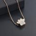 Paw Print Crystal Urn Necklace for Pet Ashes - Memorial Keepsake Jewelry for Pet Lovers - Buy Online on GoSupps.com