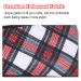 Shop Plaid Arm Sling for Shoulder Injury - Adjustable Soft Fabric Shoulder Immobilizer for Rotator Cuff Surgery - Unisex Red - Buy Online on GoSupps.com
