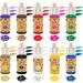 Gel Food Colour 10 Colours E-Kongton 10ml Food Colour Cake Set Vibrating Icing Colours Flavourless Edible Food Colouring for Baking Icing Fondant Cake Decorating Clay Diy Supplies Kit (Total 100ml) - Buy Online on GoSupps.com