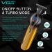 VGR Beard Trimmer Men Rechargeable Electric Cordless Hair Trimmer - 7000 RPM USB-C Ceramic Blades - 200 Min Battery - Mens Shaver Razor Face Grooming Kit - Male Beard Clippers Bald Head - Buy Online on GoSupps.com