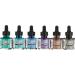 Dr. Ph. Martin's Bombay India Ink Set 1 - 12 Bottles of 1.0 oz Set 1 Colors - Buy Online on GoSupps.com