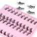 Newcally 3D Curl Half Lashes Pack - 20 Pairs | Fluffy Wispy Natural Look Strip Eyelashes for DIY Cat Eye Extensions - Buy Online on GoSupps.com
